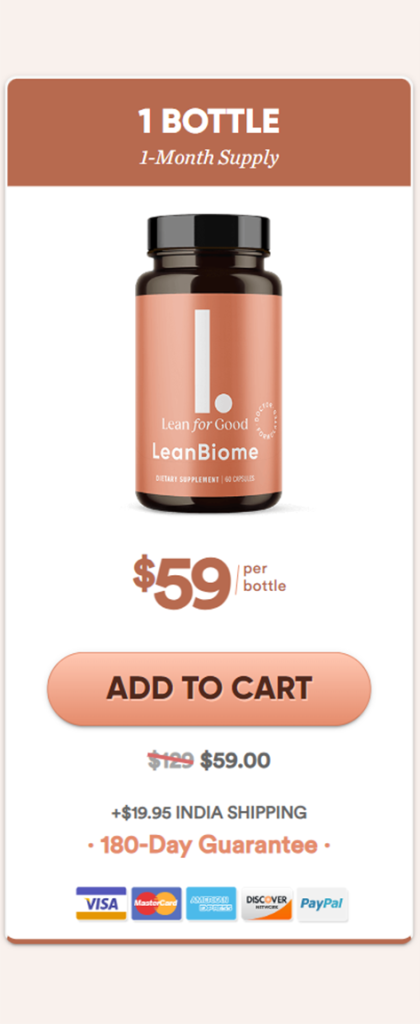 1-Leanbiome-Price
